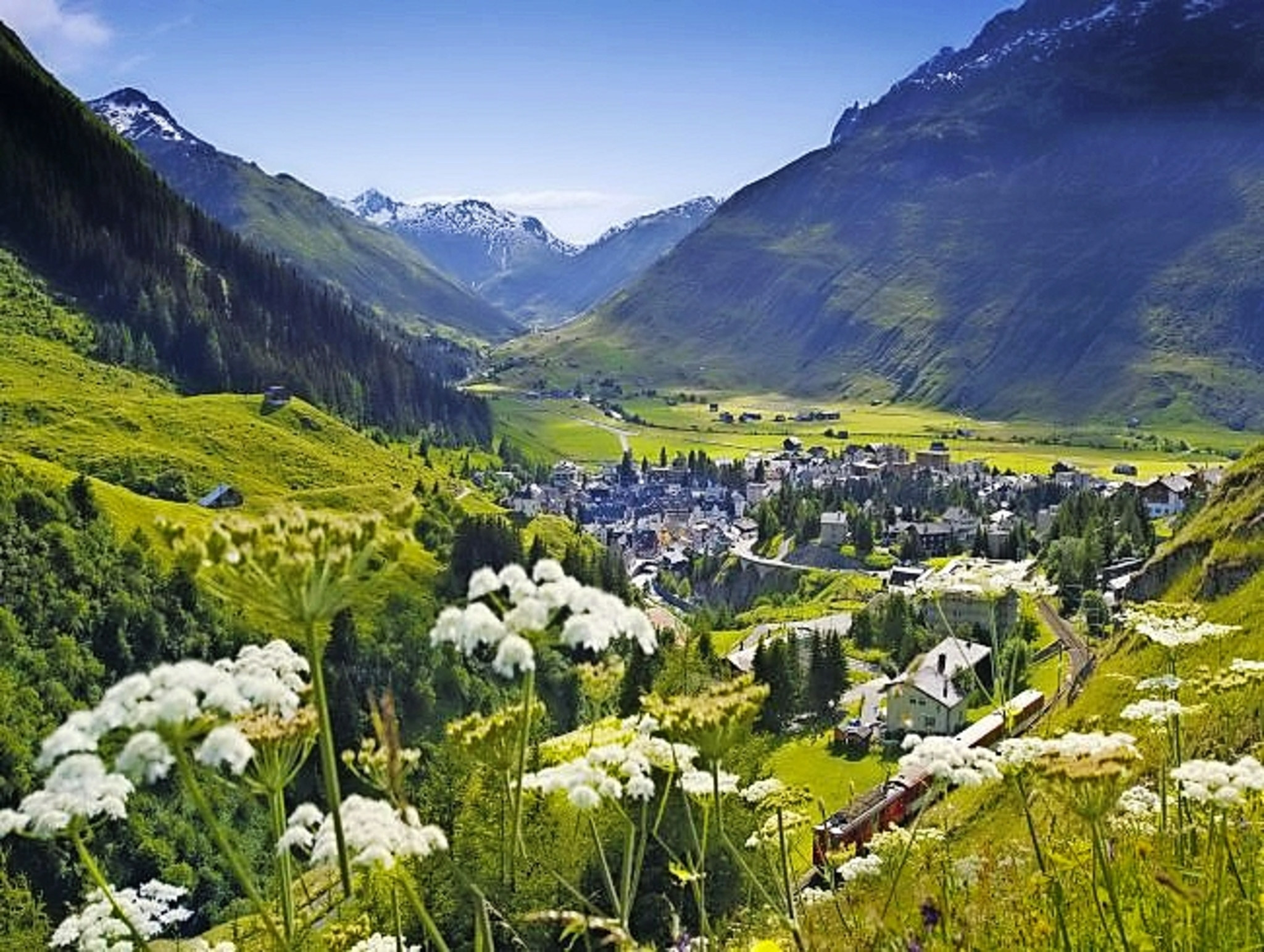 Andermatt im Sommer Andermatt im Sommer Bild