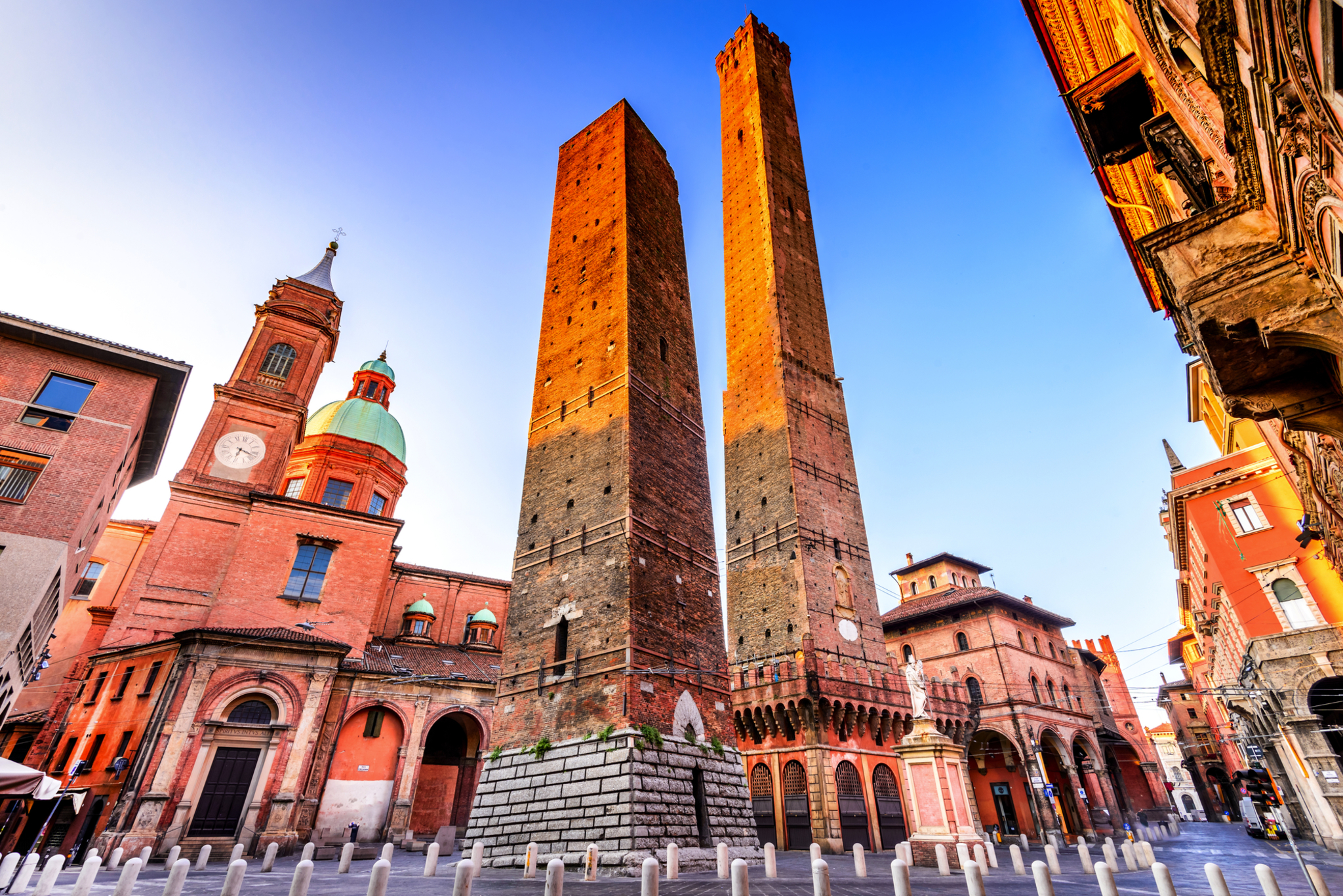 Le Due Torri in Bologna Le Due Torri in Bologna Bild