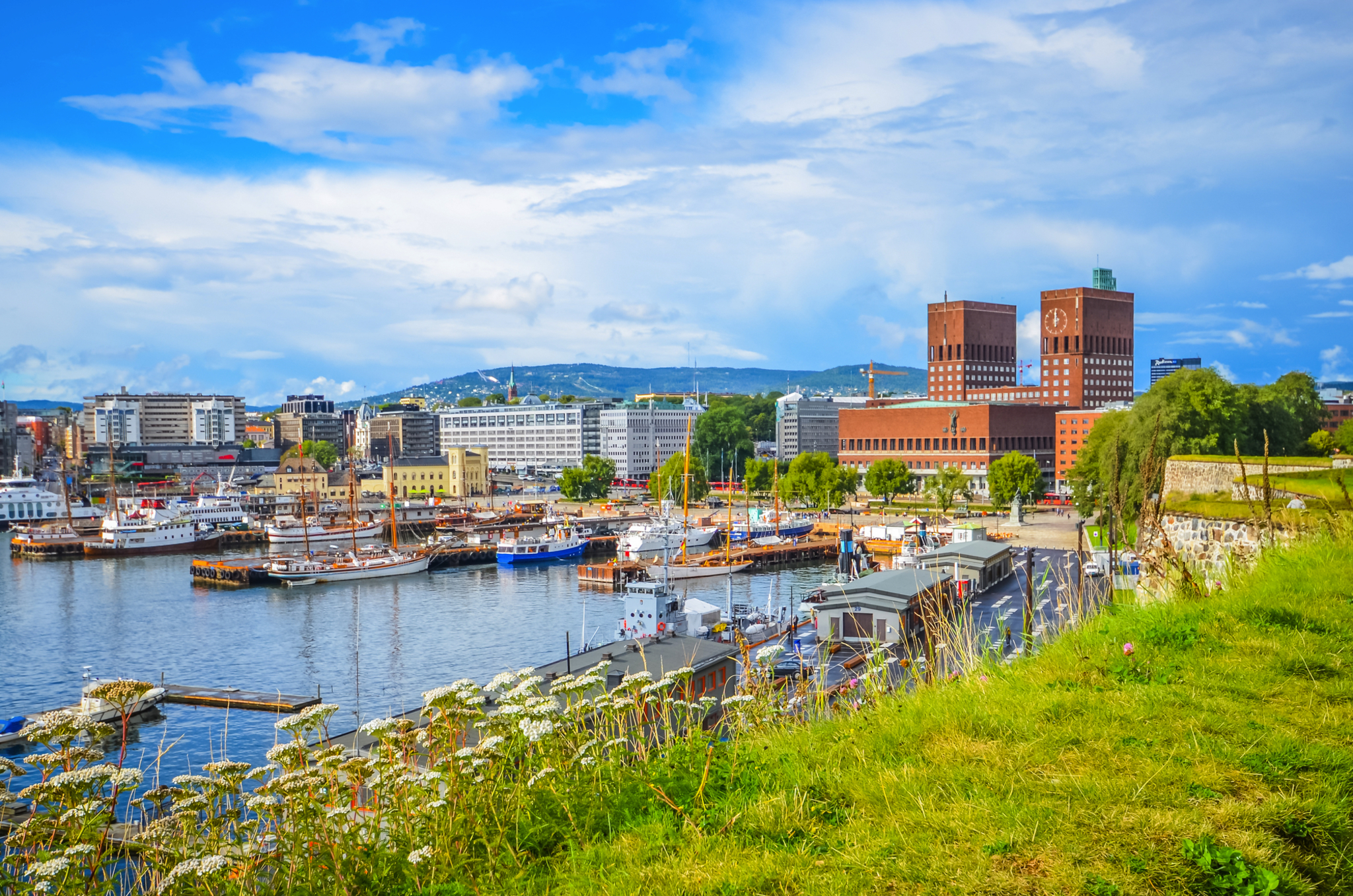 Oslo eine Stadt im Fjord Oslo eine Stadt im Fjord Bild