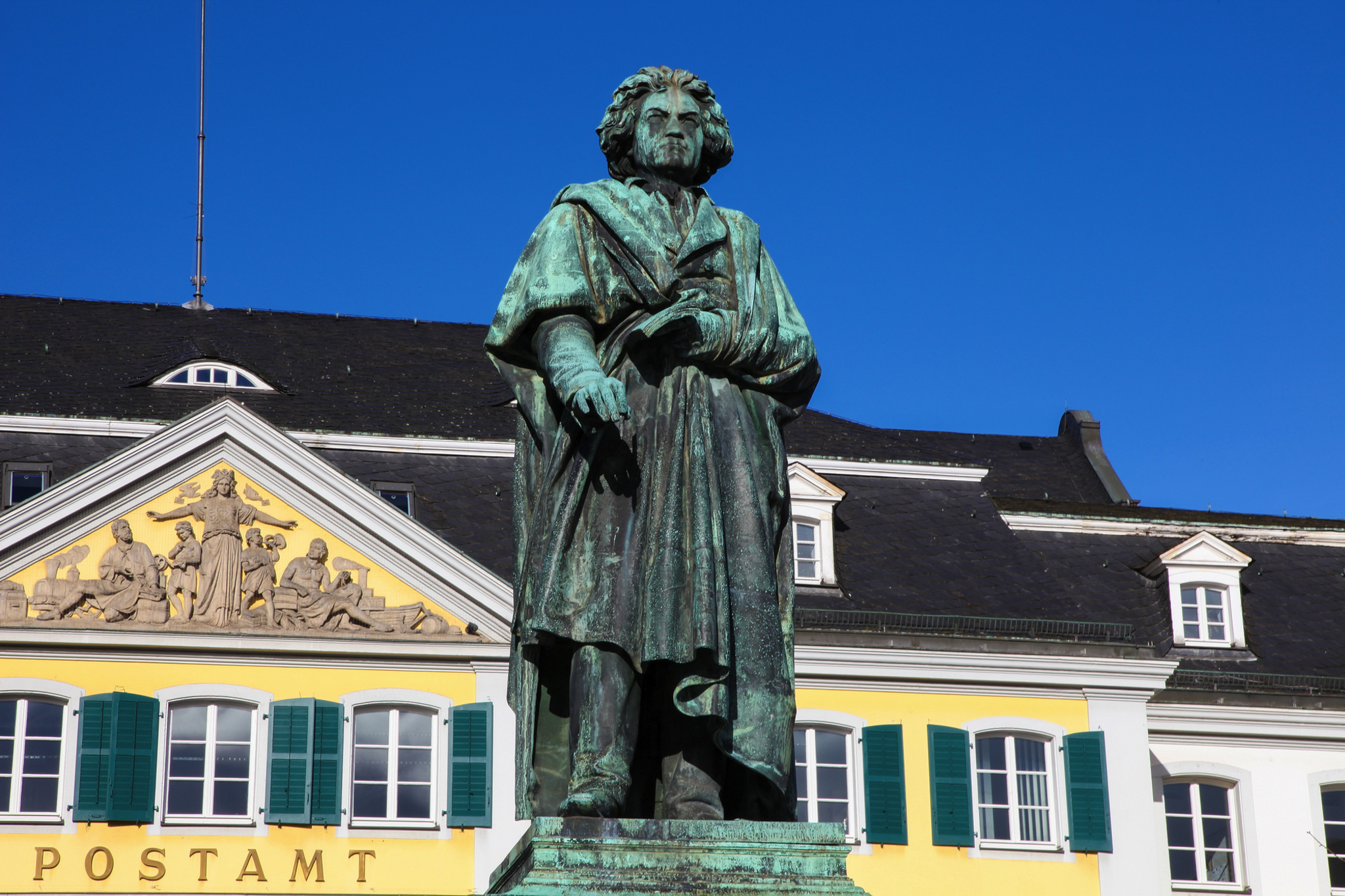 Beethoven-Denkmal in Bonn, Deutschland Beethoven-Denkmal in Bonn, Deutschland Bild