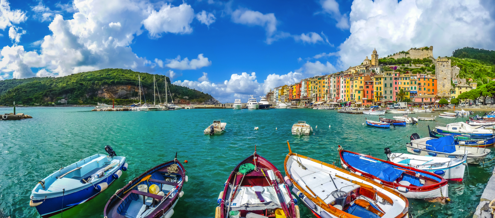 Fischerdorf Portovenere Fischerdorf Portovenere Bild