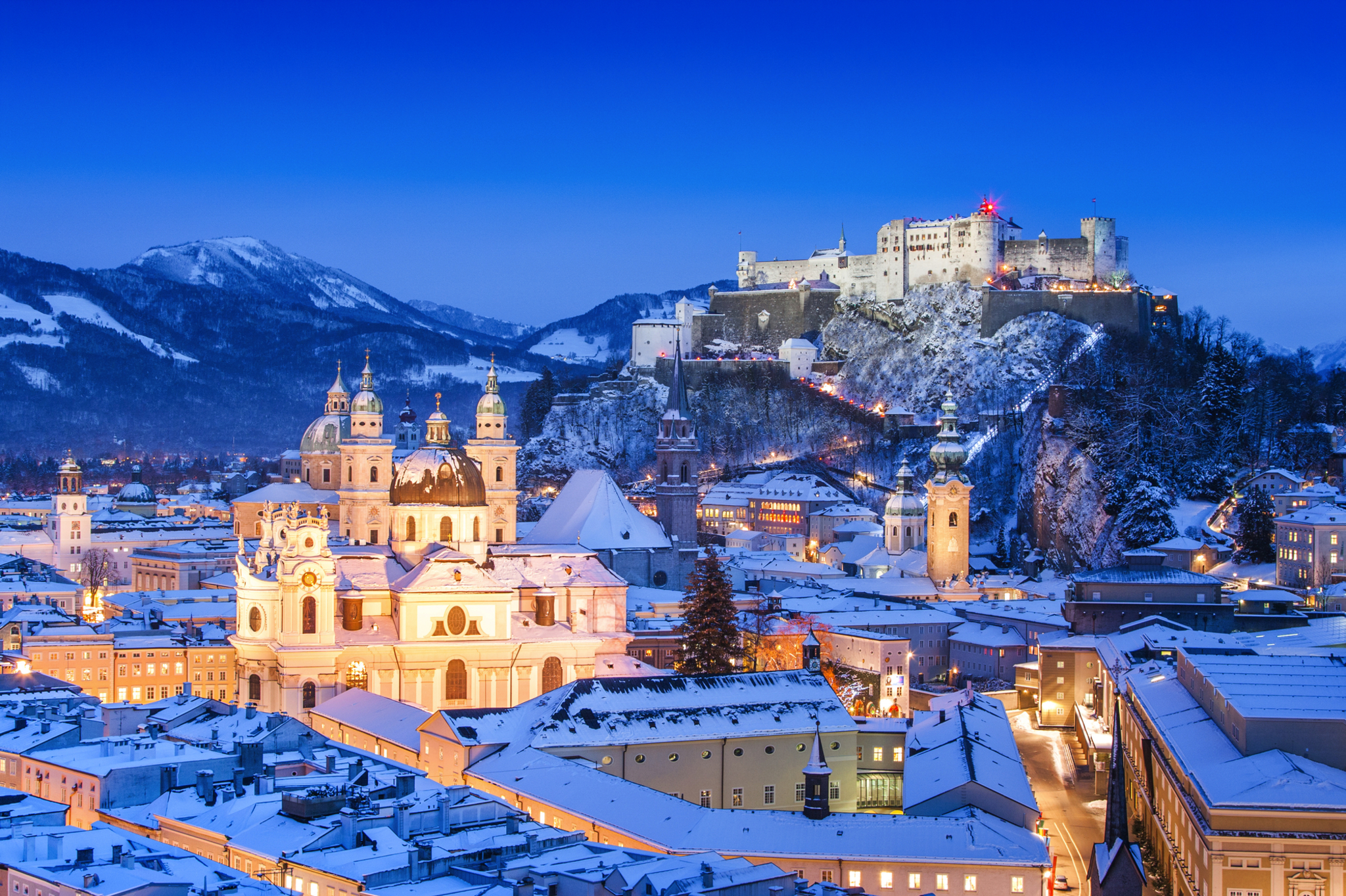 Salzburg im Winter Salzburg im Winter Bild