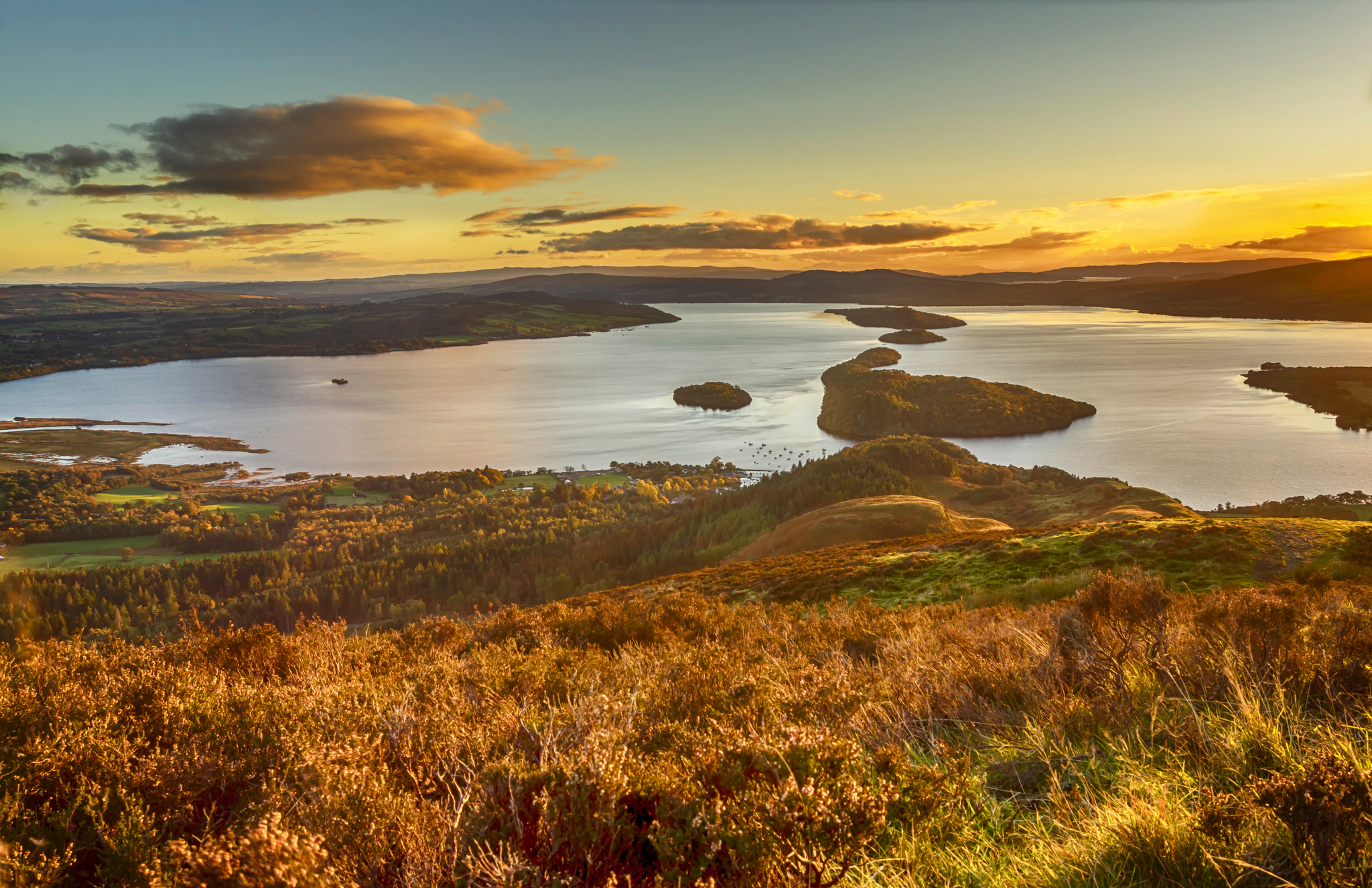 Mystischer Loch Lomond Mystischer Loch Lomond Bild
