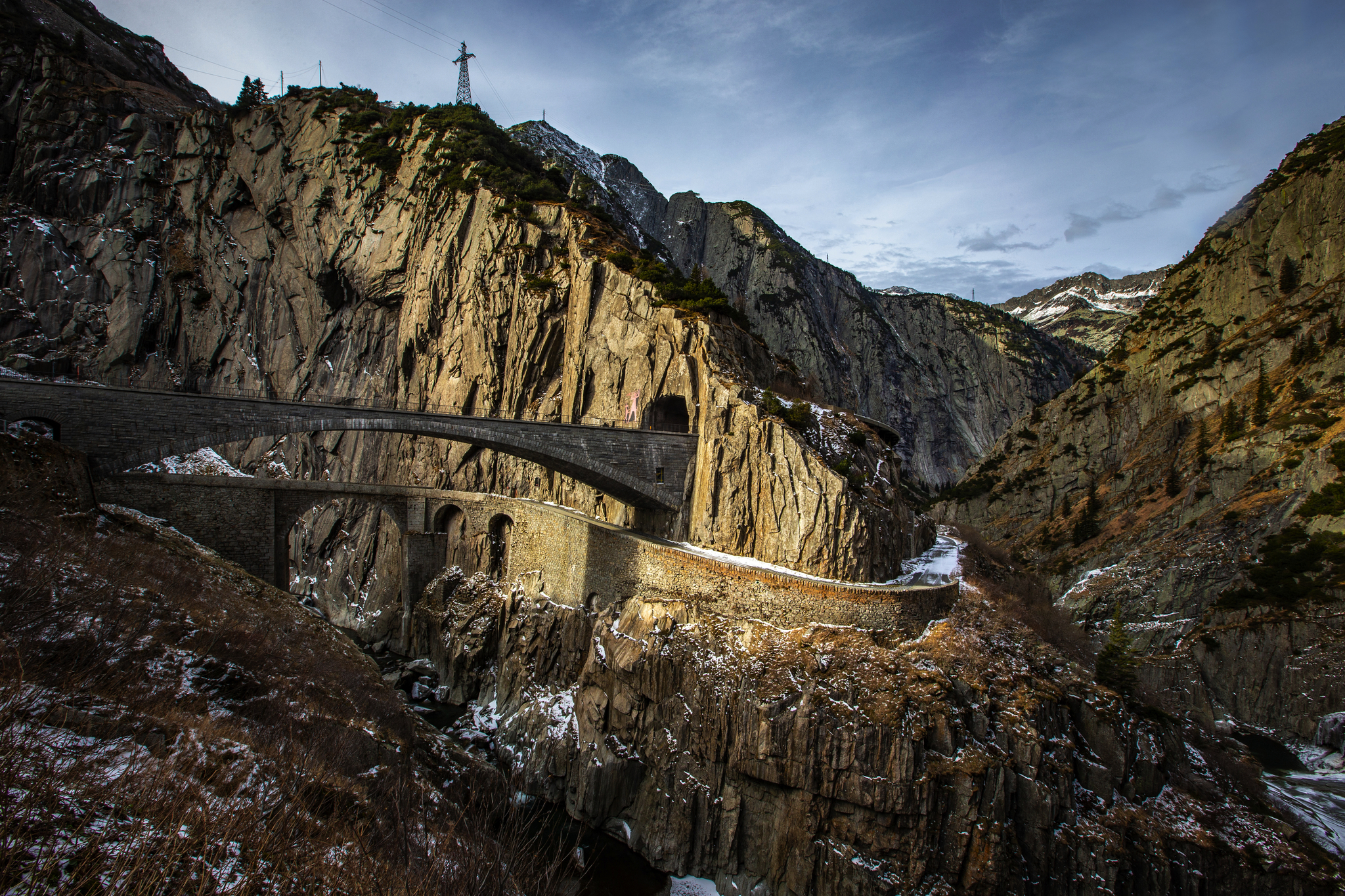 Teufelsbrücke Andermatt Teufelsbrücke Andermatt Bild