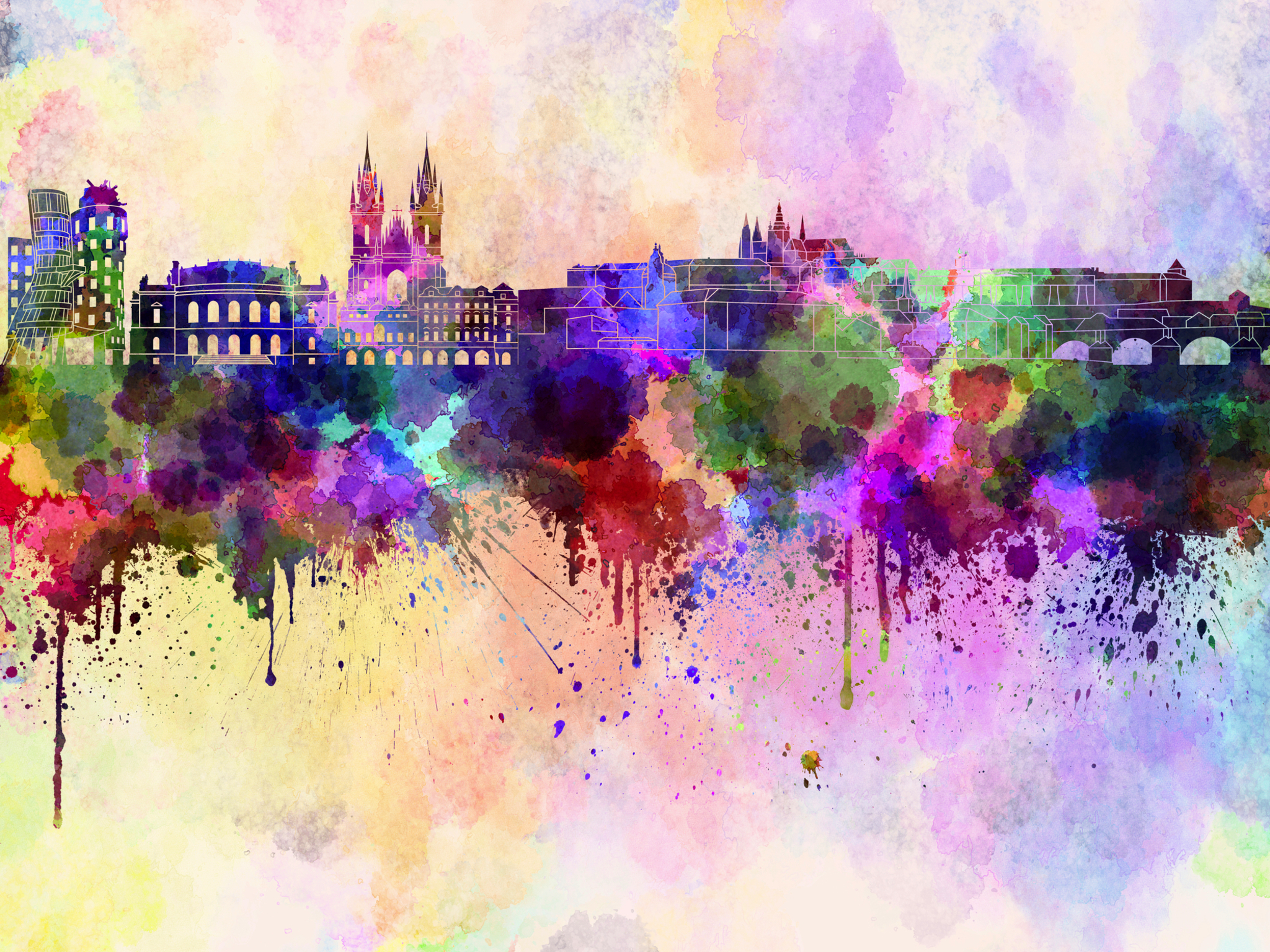 Prag Skyline Prag Skyline Bild