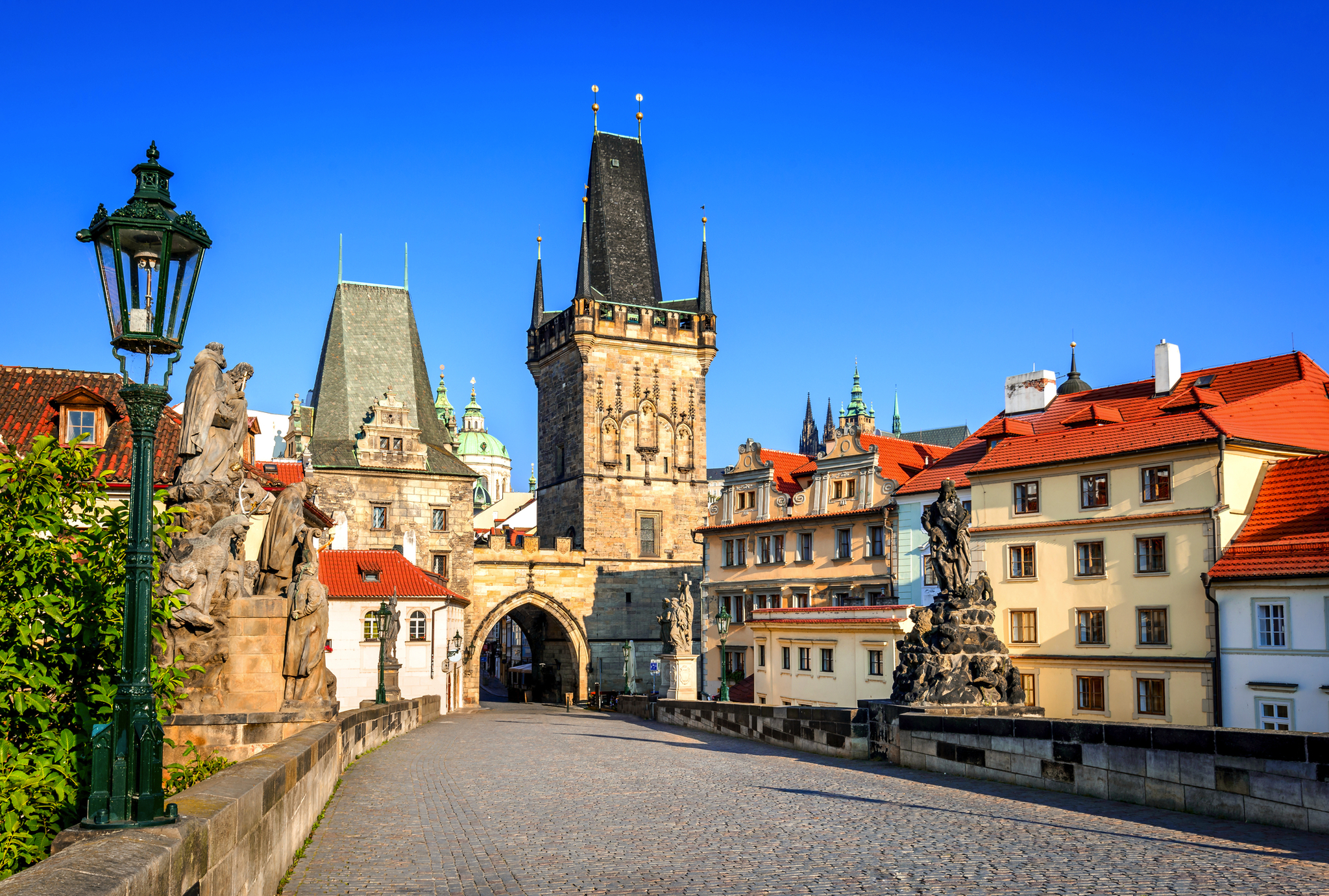 Stadttor auf der Karlsbrücke Stadttor auf der Karlsbrücke Bild