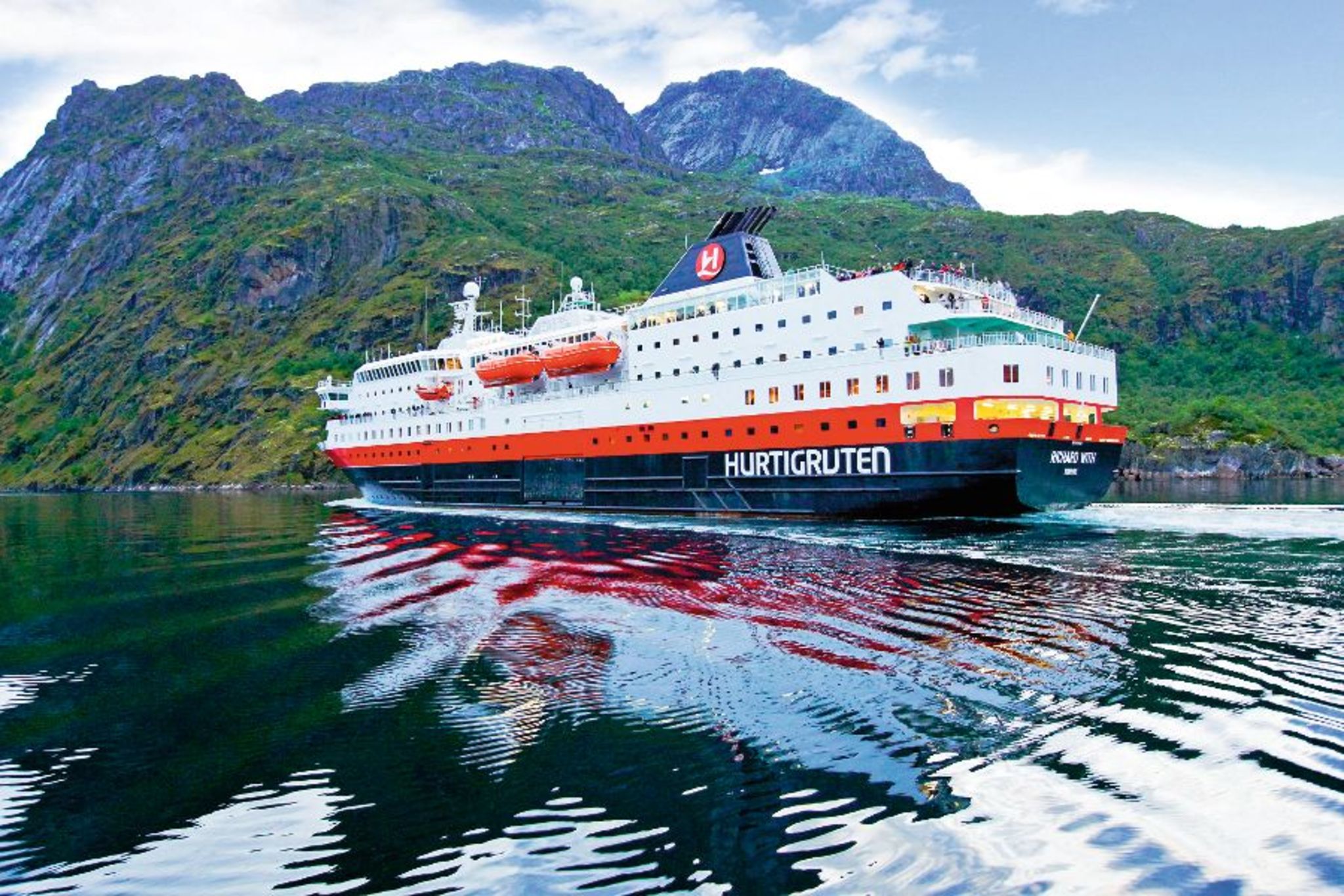 Hurtigruten Postschiff Hurtigruten Postschiff Bild