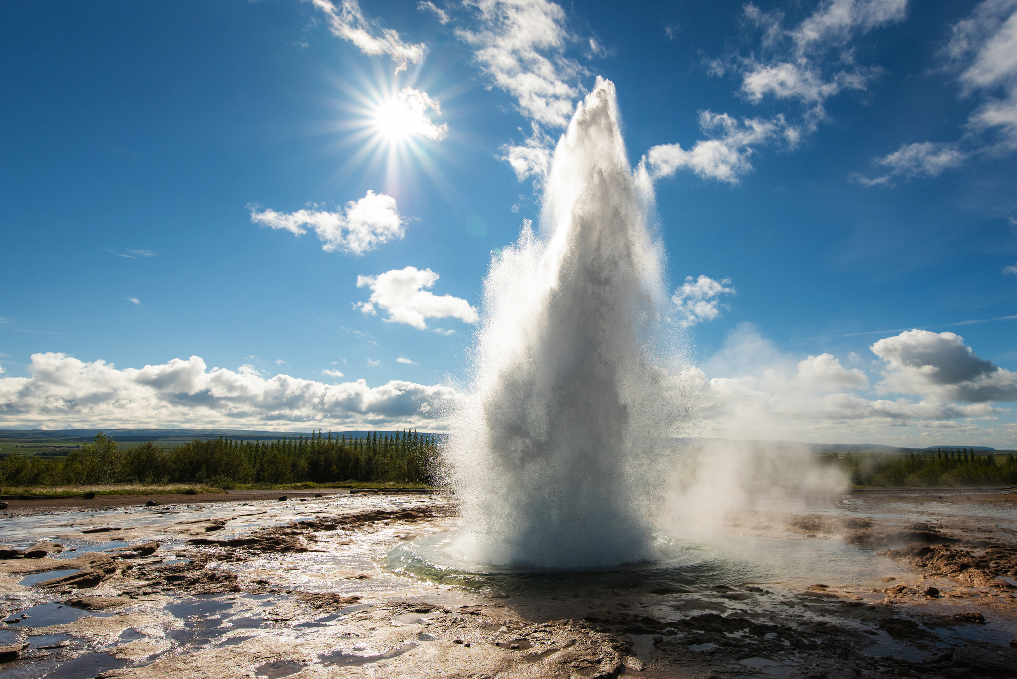 Strokkur Geyser Strokkur Geyser Bild