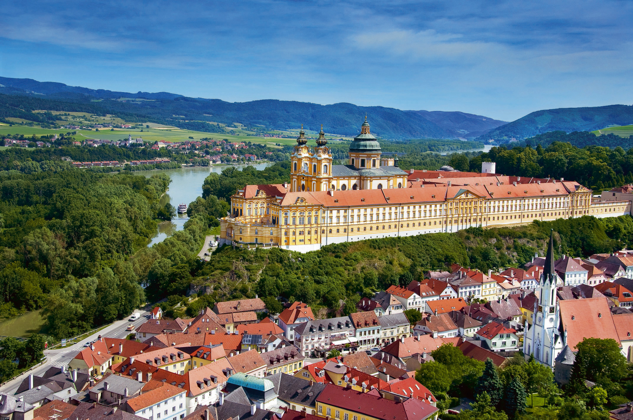 Stift Melk Stift Melk Bild
