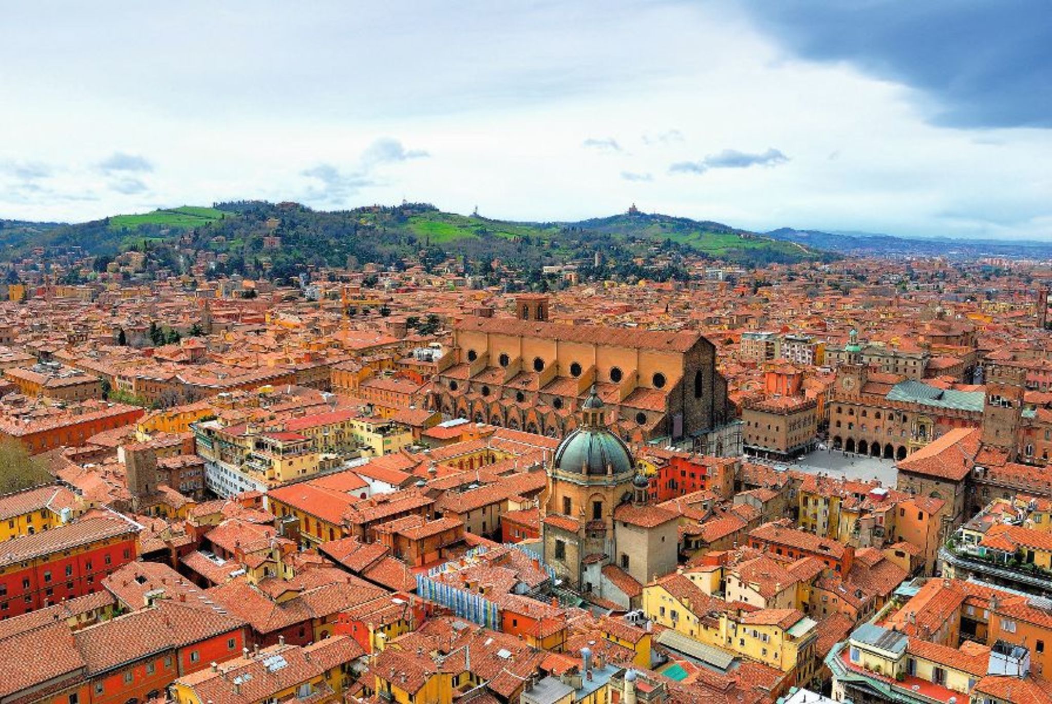 Blick über Bologna Blick über Bologna Bild