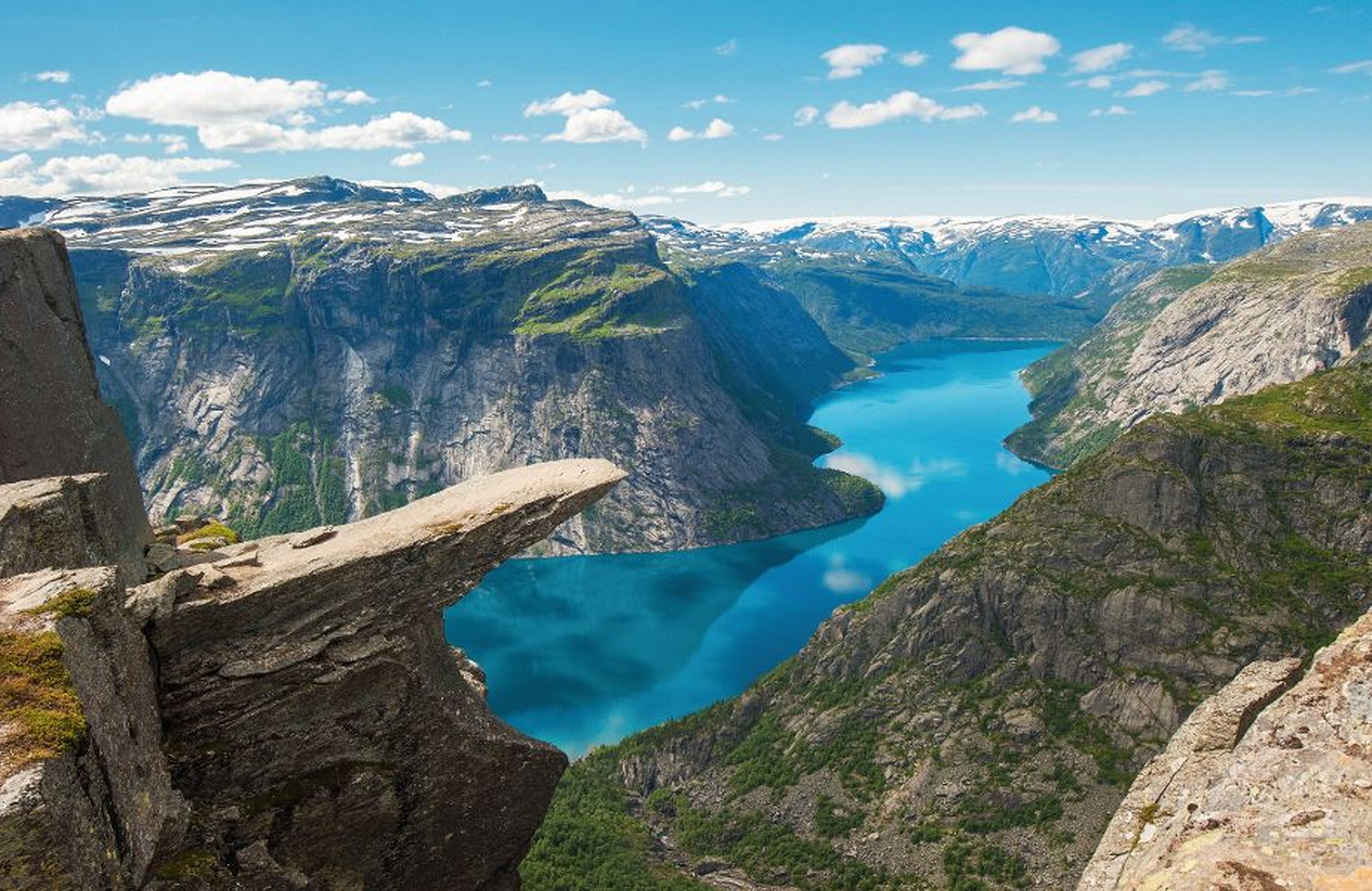 Trolltunga Wanderweg Trolltunga Wanderweg Bild