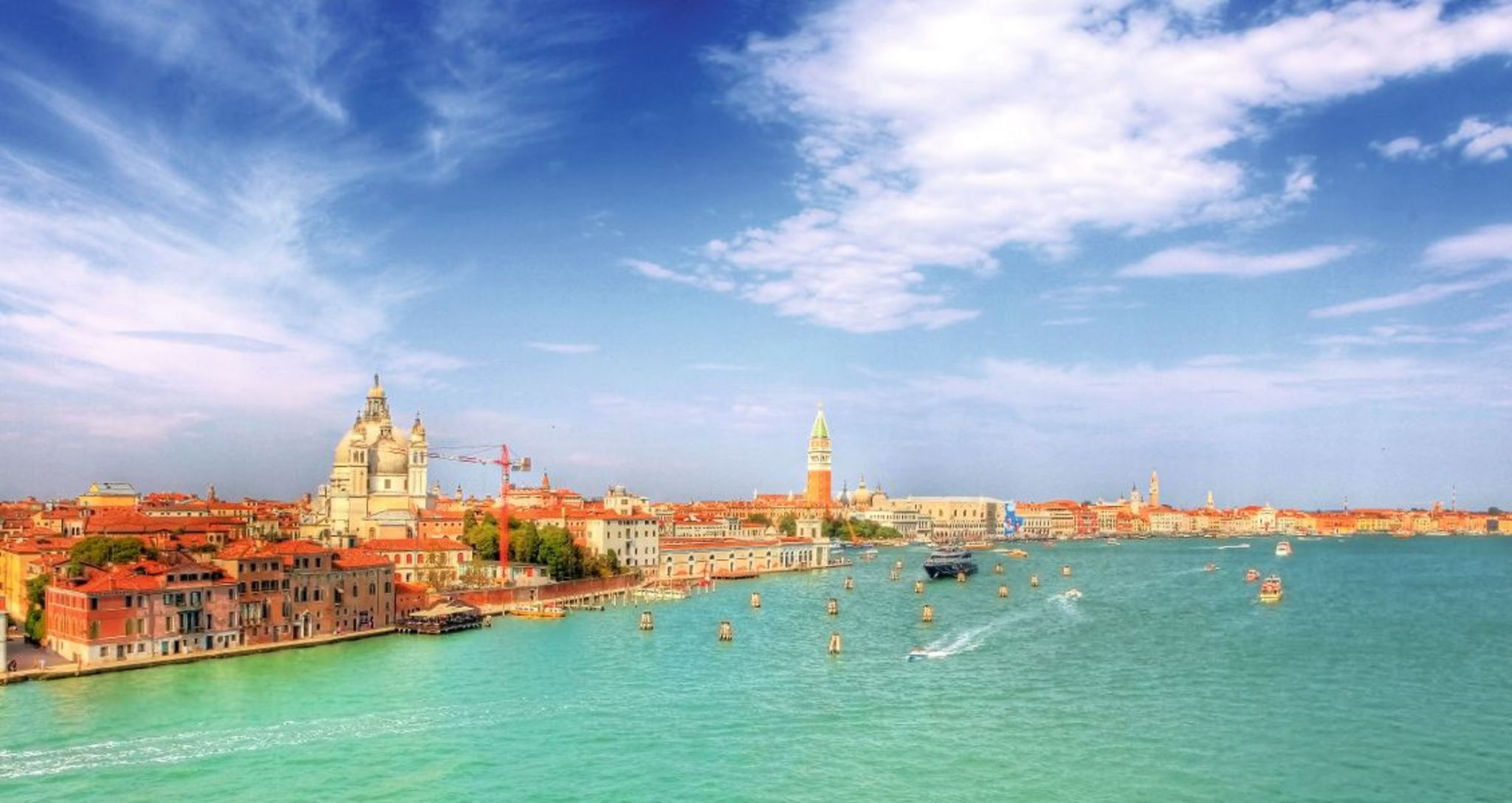 Venedig, Blick auf den Giudecca Canal