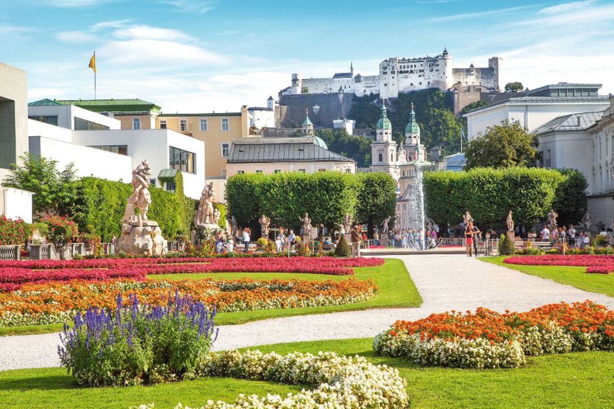 Mirabell Garten in Salzburg Mirabell Garten in Salzburg Bild