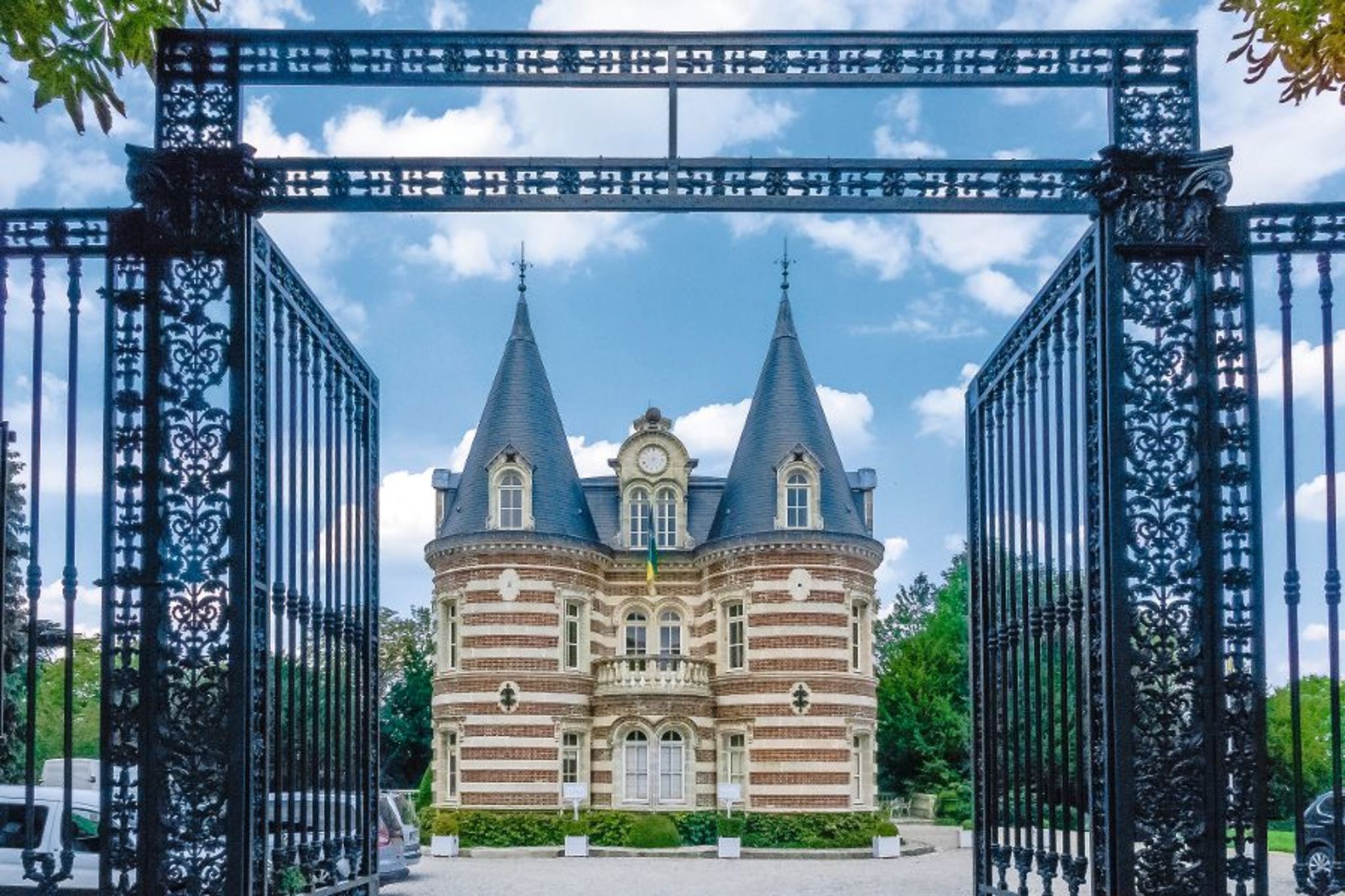 Château in Epernay Château in Epernay Bild