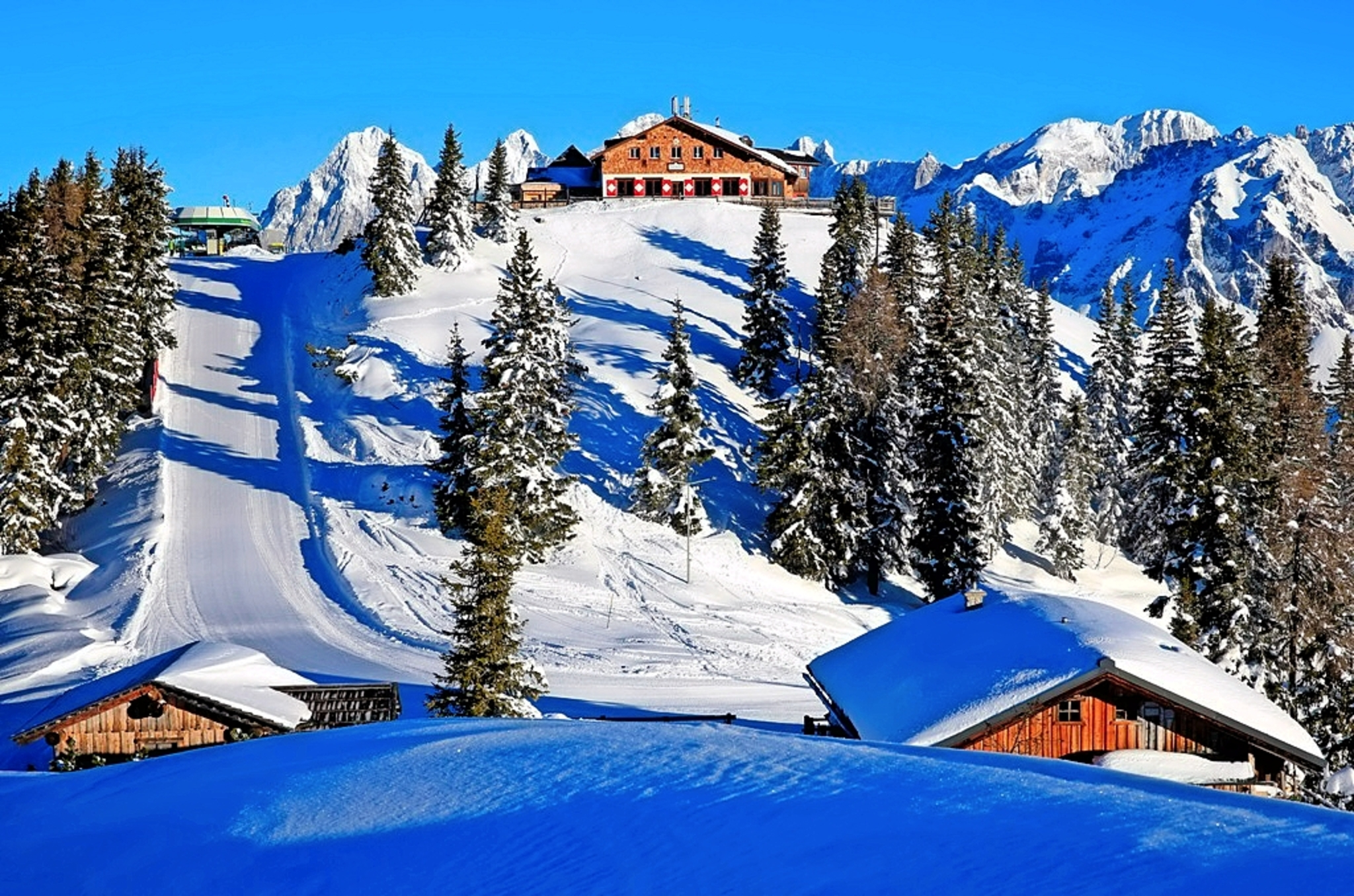 Schladminger Skipisten Schladminger Skipisten Bild