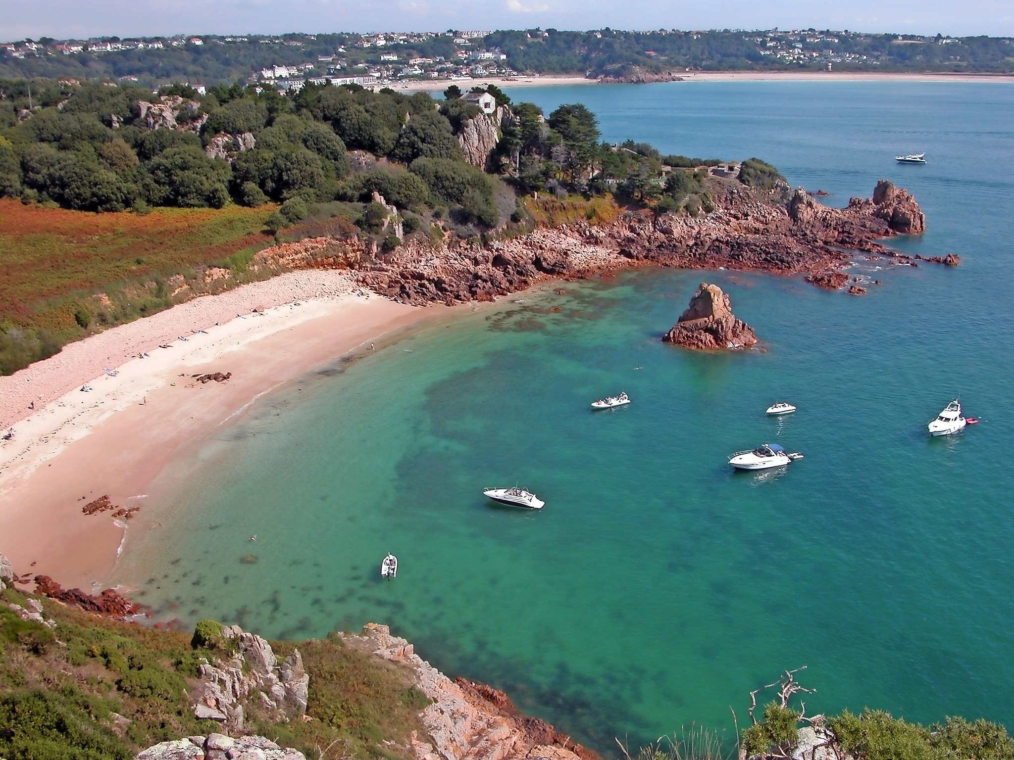 Beauport Bucht, Jersey Beauport Bucht, Jersey Bild