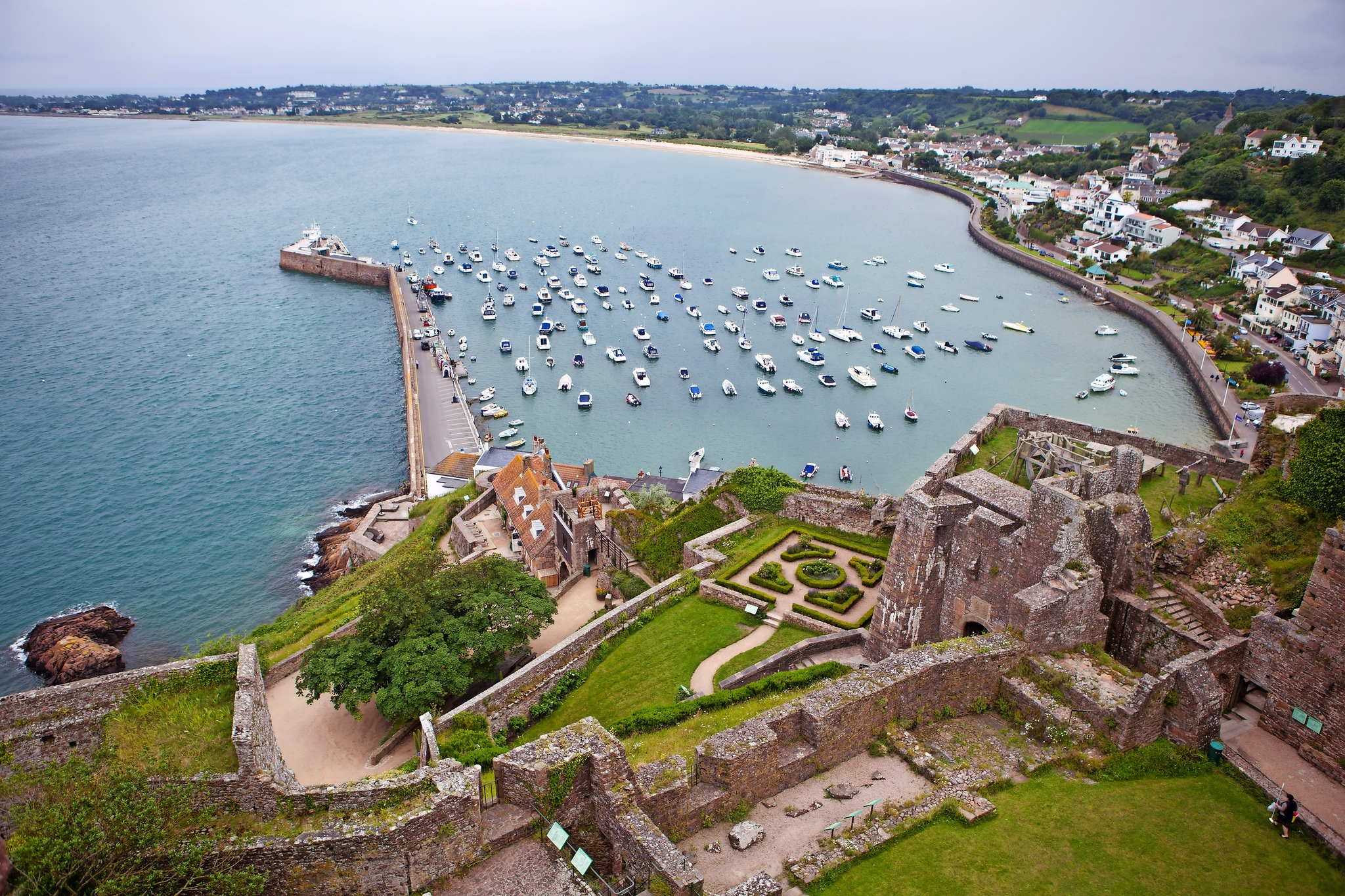 Ansicht von Gorey Harbour Ansicht von Gorey Harbour Bild