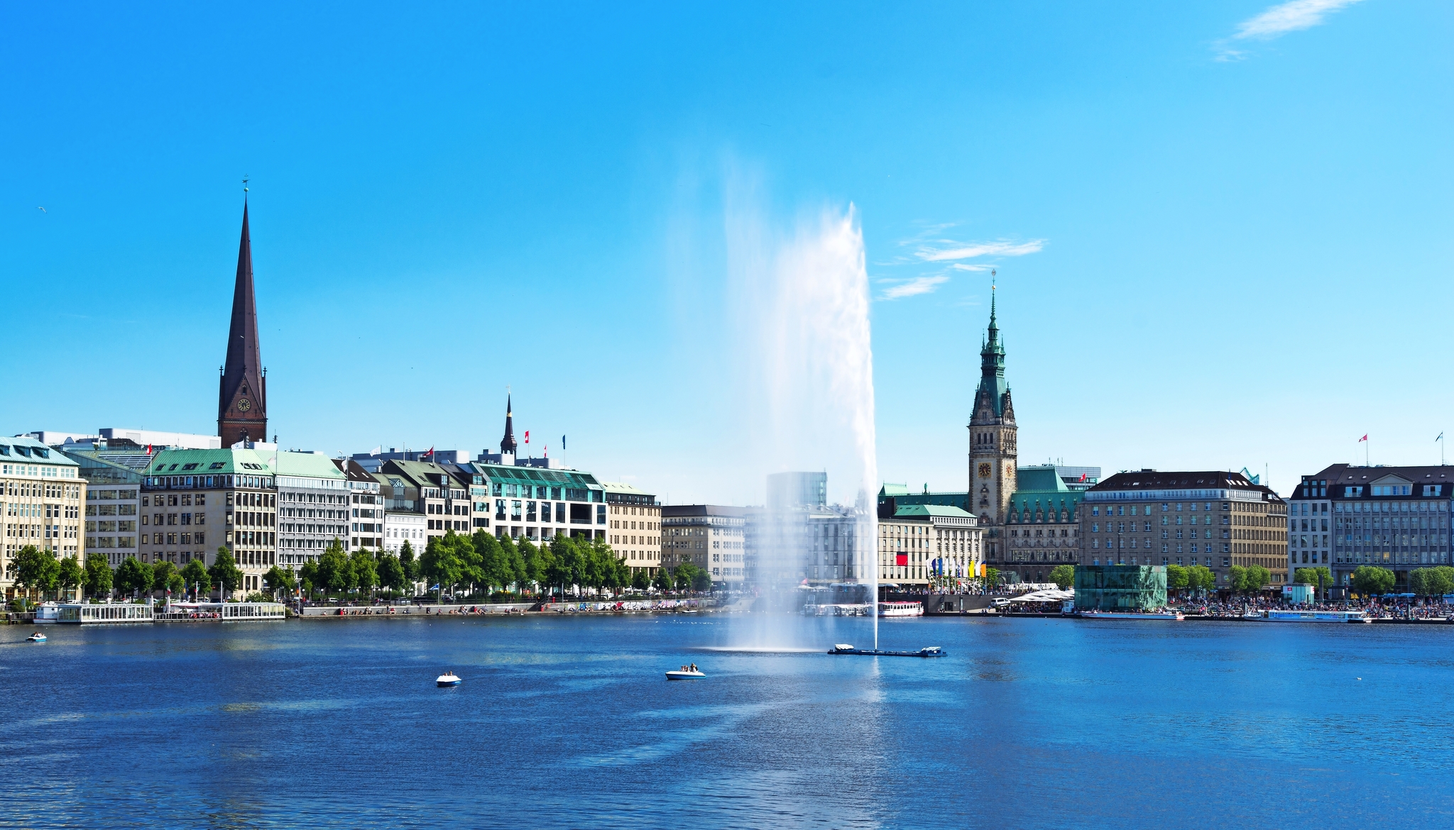 Hamburg Binnenalster Hamburg Binnenalster Bild