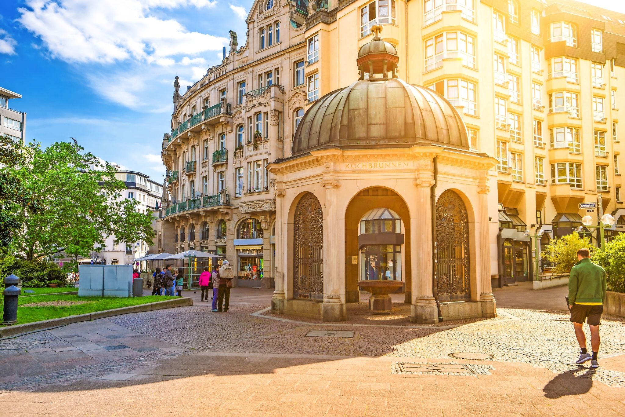 Pavillon historischer Kochbrunnen, Wiesbaden Pavillon historischer Kochbrunnen, Wiesbaden Bild