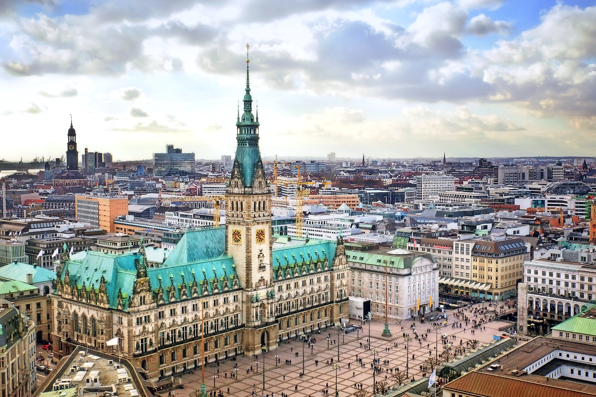 Rathaus von Hamburg Rathaus von Hamburg Bild