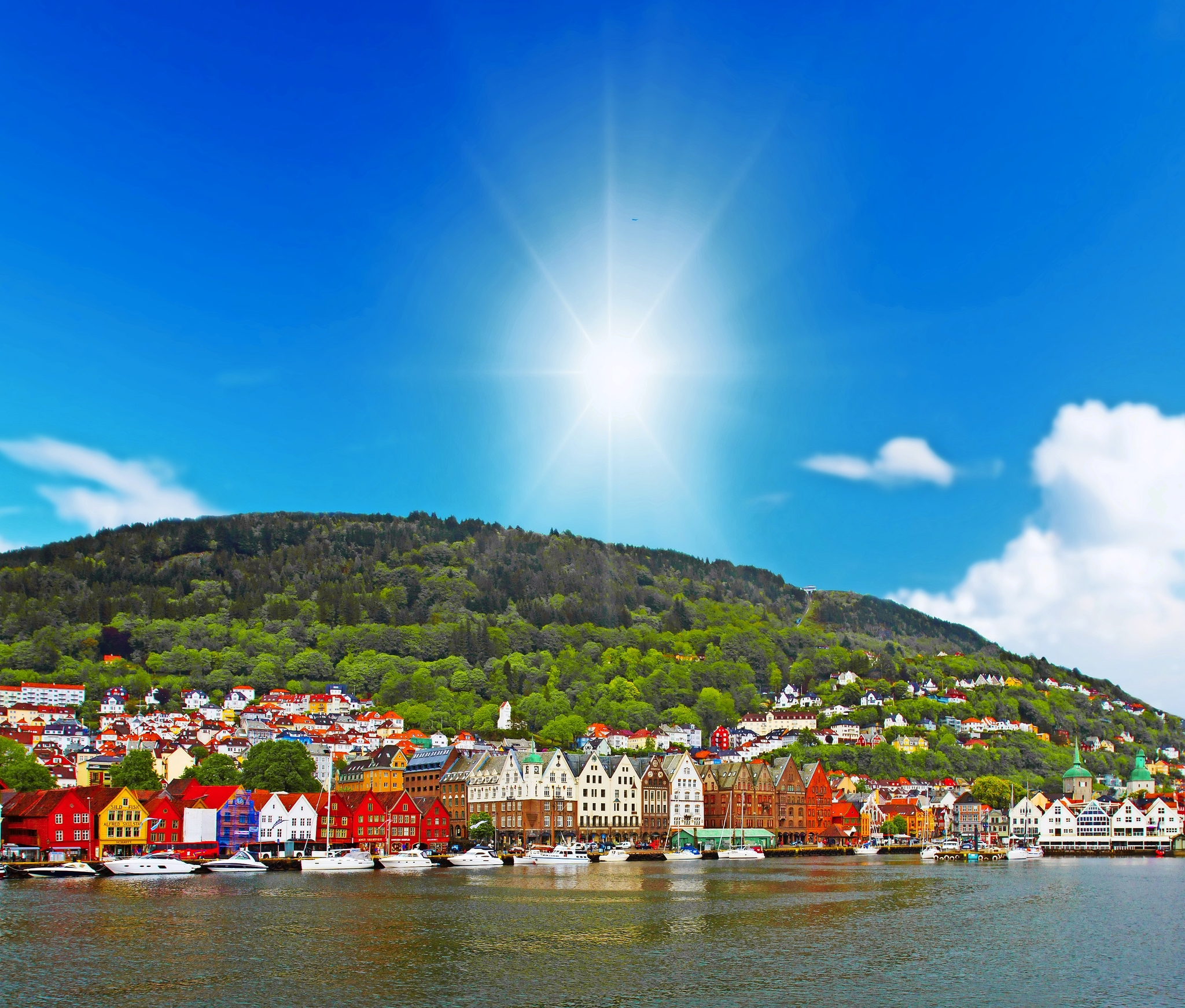 Bergen in Norwegen Bergen in Norwegen Bild