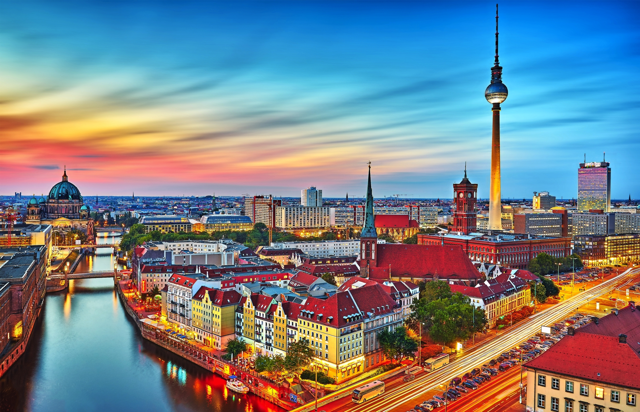 Berliner Skyline Berliner Skyline Bild