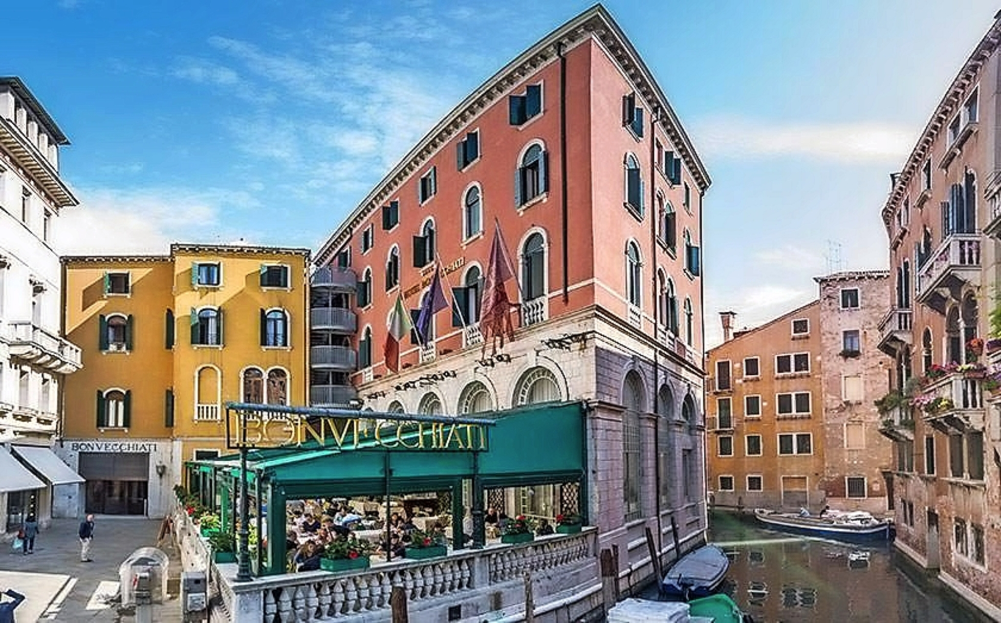 Unser Hotel Bonvecchiati in Venedig Unser Hotel Bonvecchiati in Venedig Bild