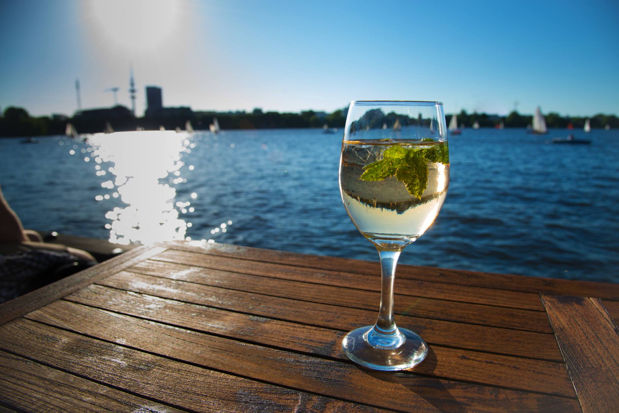 Sundowner am Hafen Sundowner am Hafen Bild