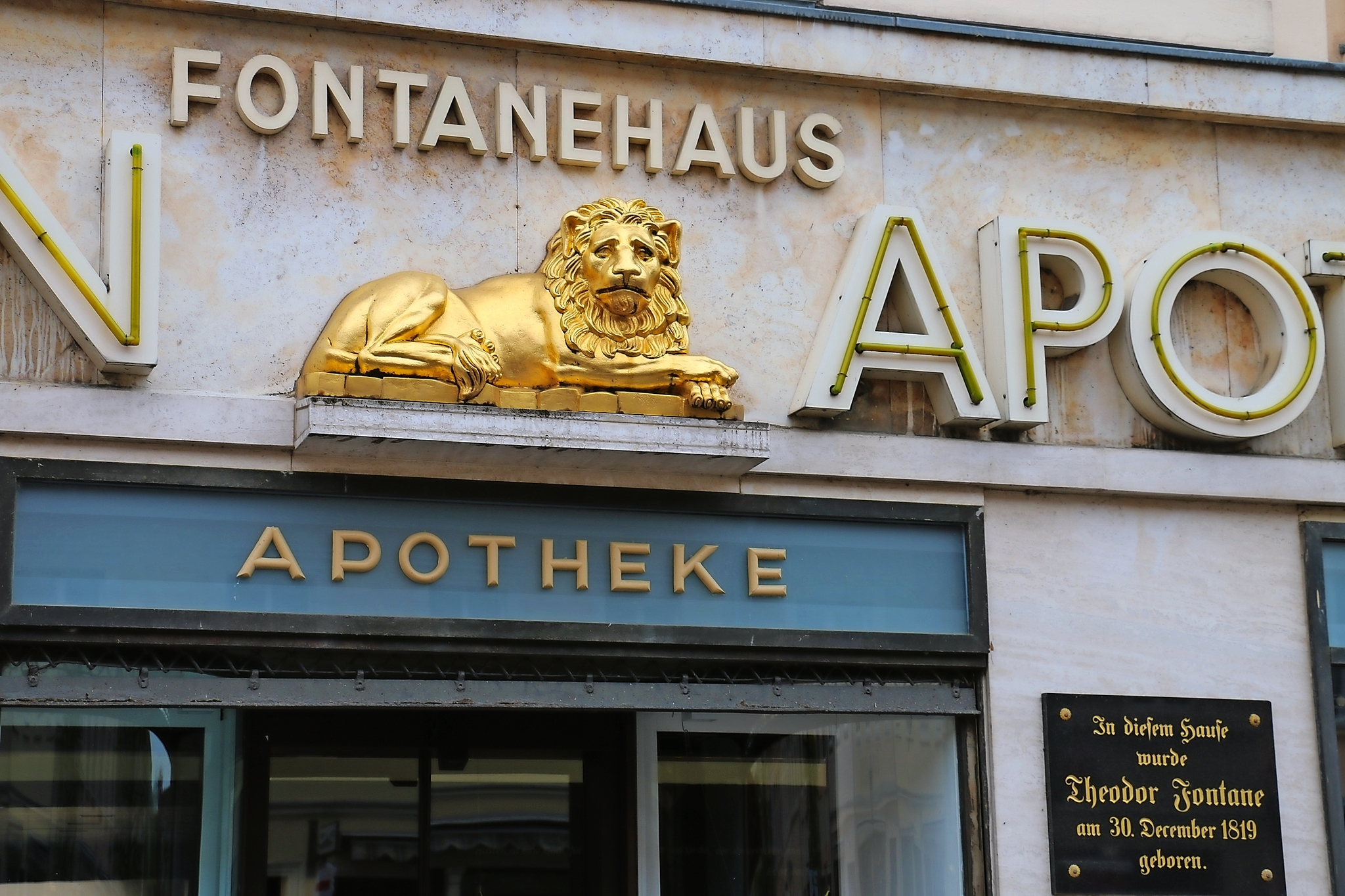 Theodor Fontanes Geburtshaus in Neuruppin Theodor Fontanes Geburtshaus in Neuruppin Bild